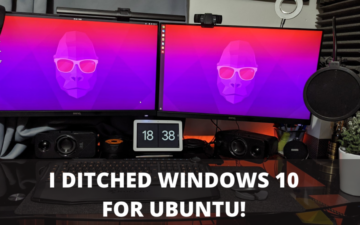 I DITCHED WINDOWS 10 FOR UBUNTU!