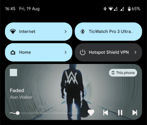 Android 13 - New Media Player