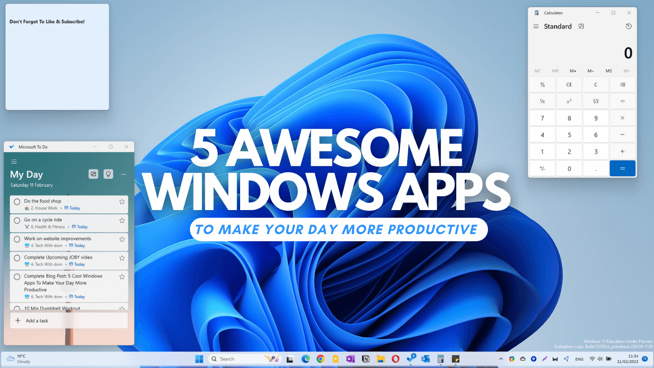 5 Awesome Windows Apps